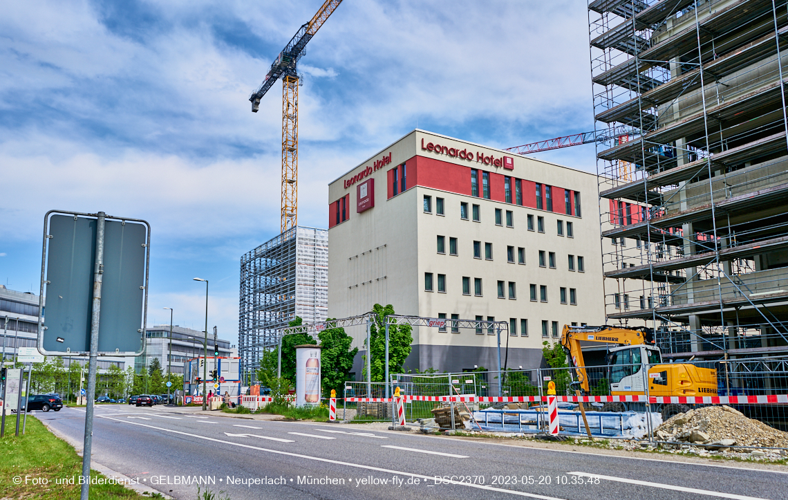 20.05.2023 - REVO Boardinghaus und Hochgarage in Neuperlach